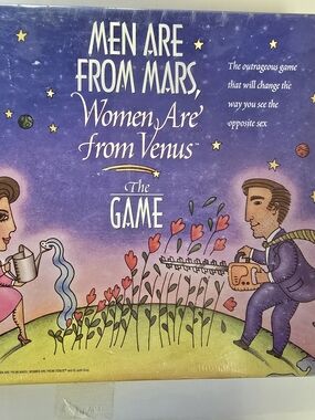 Mattel Men Are From Mars, Women Are From Venus Game 1998